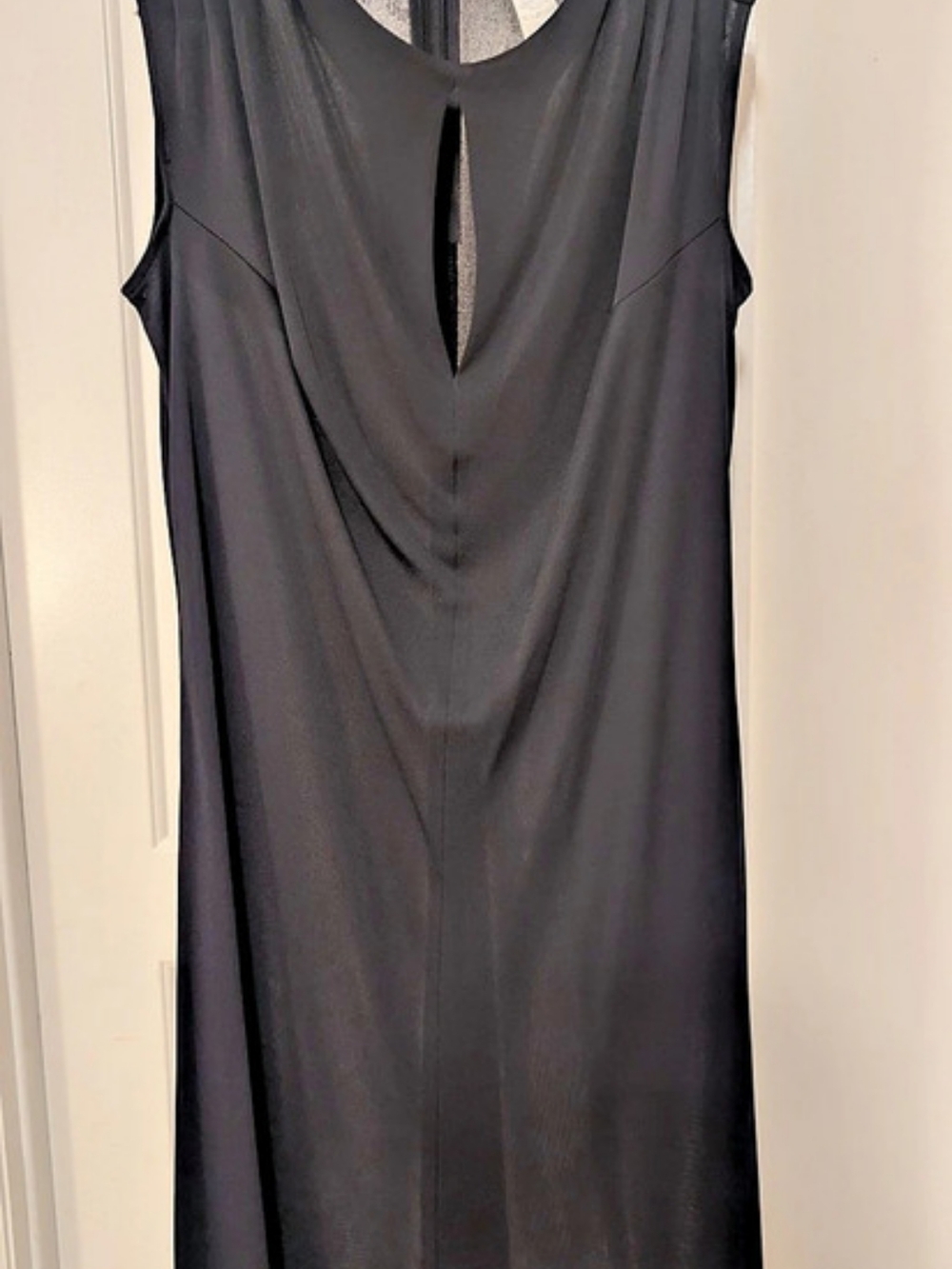 KENZO Black Midi Dress Size 44 Like New